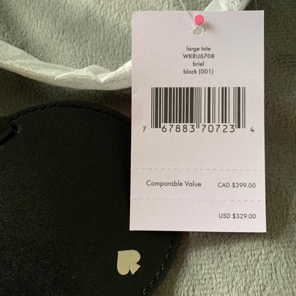 Kate Spade large black briel tote NWT❣️ - Picture 6 of 11